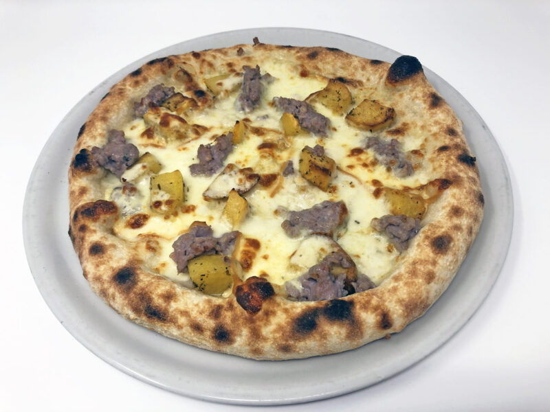 pizza salsiccia e patate